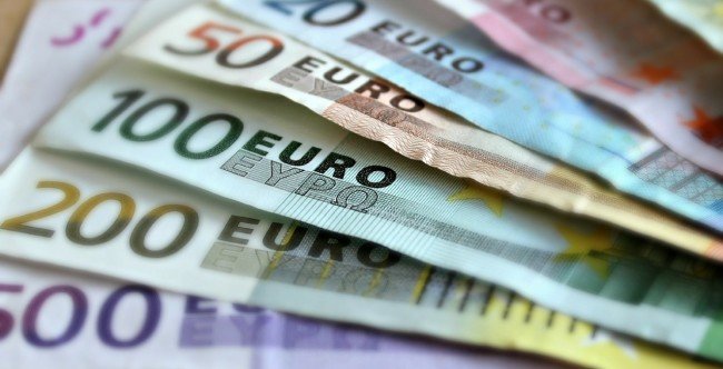 Billets euros banque finance